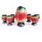 Ceramic Watermelon Pitcher and Cups from Falco, 1970s, Set of 7 3