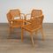 Bugholz Stühle aus Buche & Rattan, 1970er, 4er Set 4