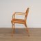 Bentwood Beech and Rattan Chairs, 1970s, Set of 4 7