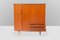 French Teak Veneer Model 156 Wardrobe from Ameublement NF, 1960s 3