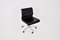 Black Leather Soft Pad Chair by Charles & Ray Eames for Vitra, 1970s 2