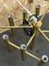 Large Mid-Century Brass Chandelier by Gaetano Sciolari for Sciolari 8