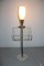 Vintage Brass & Marble Floor Lamp with Ashtray & Magazine Rack, Image 3