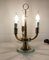 Lámpara de mesa de latón al estilo de Pietro Chiesa para Fontana Arte, Italia, años 40, Imagen 3