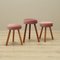 Tabourets Vintage, Danemark, 1960s, Set de 3 1