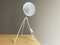 German Modern Glossy White Table Tripod Lamp from Casalux, 2000s, Image 8