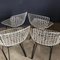 Wire Dining Chairs in the style of Harry Bertoia for Knoll, 1952, Set of 4, Image 2