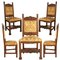 Tuscany Renaissance Style Chairs from by Dini & Puccini, 1930s, Set of 6, Image 11