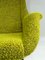 Sillón de orejas en verde y amarillo de Miroslav Navratil para Ton, años 60, Imagen 4