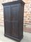 French Black Fir Wardrobe, 1930s 6