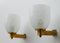 Italian Reticello Murano Glass Sconces by Ercole Barovier for Barovier & Toso, 1940s, Set of 2 5