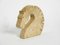 Large Italian Travertine Horse Sculpture by Fratelli Mannelli, 1970s 2