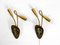 Mid-Century 2-Arm Sconces, 1950s, Set of 2, Image 9