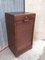 Small Vintage French Tambour Filing Cabinet 6