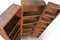 Wooden Triple Bookcase, 1940s 7