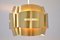 Vintage Brass Pendant Lamp from Coronell Elektro 2