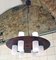 Rosewood & Acrylic Glass Chandelier from Stilux Milano, 1960s, Image 3