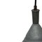 Vintage Industrial Grey Metal Pendant Lamp, 1950s 2