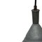 Vintage Industrial Grey Metal Pendant Lamp, 1950s, Image 2