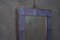 Miroir Mural en Verre Artisanal Bleu Clair, 1970s 3