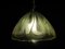 Mid-Century Glass Ceiling Lamp from Kalmar Franken KG, Image 9
