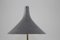 Lámpara de mesa de latón, años 40, Imagen 10