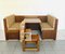 Ecksofa aus Holz, 1960er 5