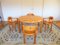 Tavolo da pranzo allungabile e quattro sedie di Rainer Daumiller per Hirtshals Sawmill, Danimarca, anni '60, Immagine 1