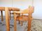 Tavolo da pranzo allungabile e quattro sedie di Rainer Daumiller per Hirtshals Sawmill, Danimarca, anni '60, Immagine 4