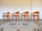 Dänisches Set mit ausziehbarem Esstisch & 4 Stühlen von Rainer Daumiller für Hirtshals Sawmill, 1960er 2