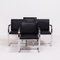 Brno Black Flat Bar Dining Chairs by Ludwig Mies van der Rohe for Knoll Inc. / Knoll International, 2000s, Set of 4, Image 5