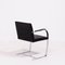 Brno Black Flat Bar Dining Chairs by Ludwig Mies van der Rohe for Knoll Inc. / Knoll International, 2000s, Set of 4 7