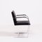 Brno Black Flat Bar Chairs by Ludwig Mies van der Rohe for Knoll Inc. / Knoll International, 2000s, Set of 2 5