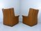 Vintage Leather Lounge Set with 2 Chairs & Ottoman, 1960s, Set of 3 10