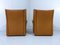 Vintage Leather Lounge Set with 2 Chairs & Ottoman, 1960s, Set of 3 11