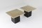 Etched Brass Side Tables by Christian Heckscher, 1970s, Set of 2, Image 3