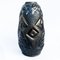 Jarrón en negro de cerámica de Coperativa OLTUL Miercurea-Ciuc, años 50, Imagen 2
