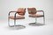 Cognac Leather Armchairs by Walter Knoll, 1970s, Set of 6 10