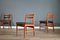 Mid-Century Teak Extendable Dining Table & 4 Chairs Set from Meredew, 1960s 2