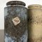 Vintage German Fat Lava Pottery 206-26 Vases from Scheurich, 1970s, Set of 2 16