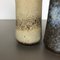 Vintage German Fat Lava Pottery 206-26 Vases from Scheurich, 1970s, Set of 2 13