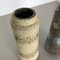 Vintage German Fat Lava Pottery 206-26 Vases from Scheurich, 1970s, Set of 2 10