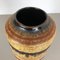 Large Multi-Color Pottery Fat Lava 517-45 Floor Vase from Scheurich, 1970s 7