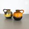 Model 484-21 Ceramic Fat Lava Vases from Scheurich, 1970s, Set of 2, Image 16