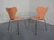 Danish 3107 Chairs by Arne Jacobsen for Fritz Hansen, 1994, Set of 2, Image 6