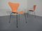 Danish 3107 Chairs by Arne Jacobsen for Fritz Hansen, 1994, Set of 2, Image 16