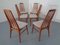 Vintage Eva Teak Dining Chairs by Niels Koefoed for Hornslet Møbelfabrik, 1960s, Set of 6, Image 9