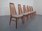 Chaises de Salle à Manger Eva Vintage en Teck par Niels Koefoed pour Hornslet Møbelfabrik, 1960s, Set de 6 7