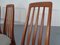 Vintage Eva Teak Dining Chairs by Niels Koefoed for Hornslet Møbelfabrik, 1960s, Set of 6 17