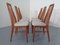 Vintage Eva Teak Dining Chairs by Niels Koefoed for Hornslet Møbelfabrik, 1960s, Set of 6, Image 5